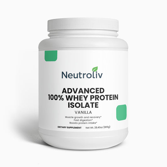 Advanced 100% Whey Protein Isolate (Vanilla)